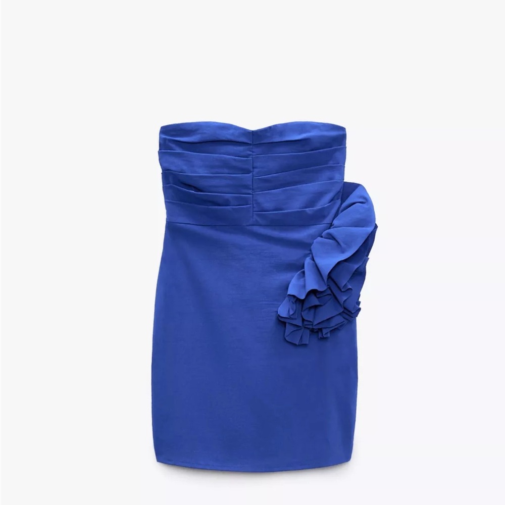 Zara Short Ruffled Dress